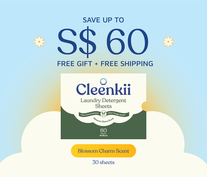 Eco Laundry Detergent Sheets - 30 Sheets (Up to 60 Washes)