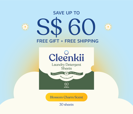 Eco Laundry Detergent Sheets - 30 Sheets (Up to 60 Washes)