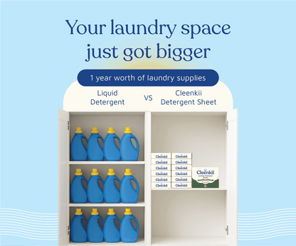 Eco Laundry Detergent Sheets - 30 Sheets (Up to 60 Washes)